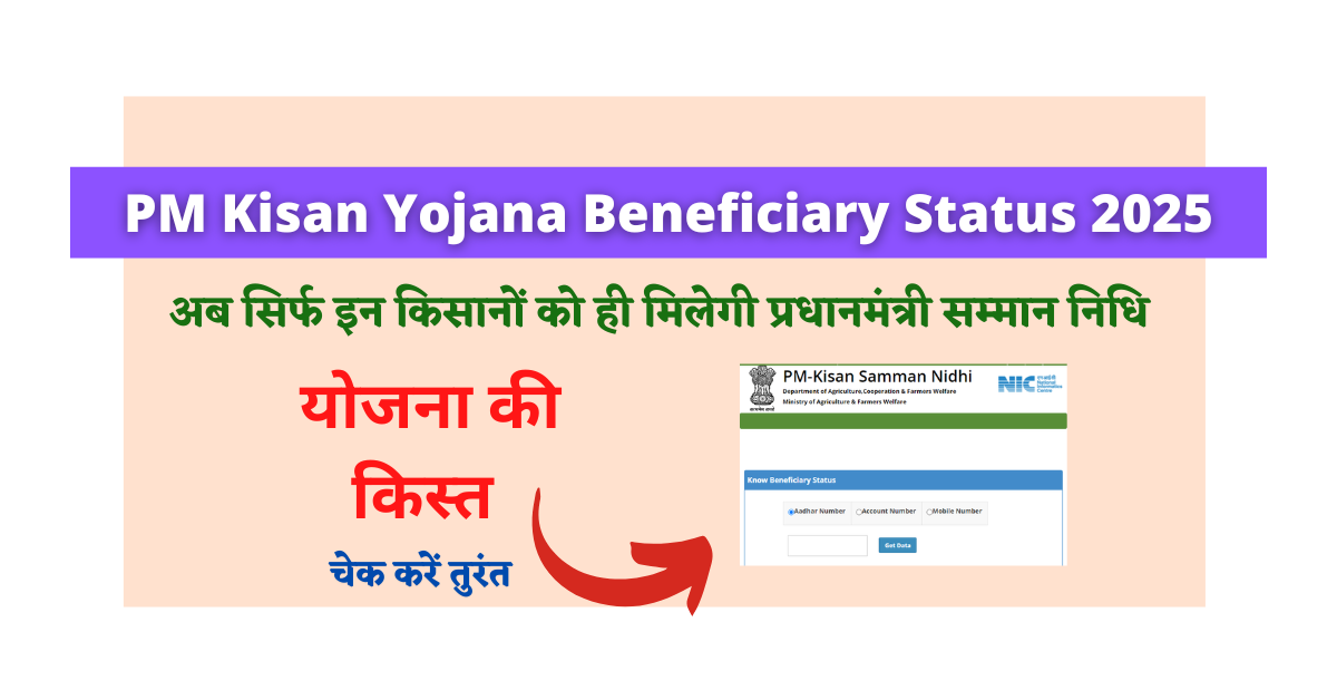 PM Kisan Yojana Beneficiary Status